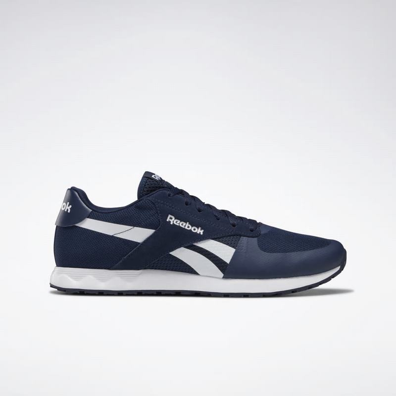 Tenisi Reebok Royal Classic Jogger Elite Barbati Bleumarin/Albi Romania FJ9971DO